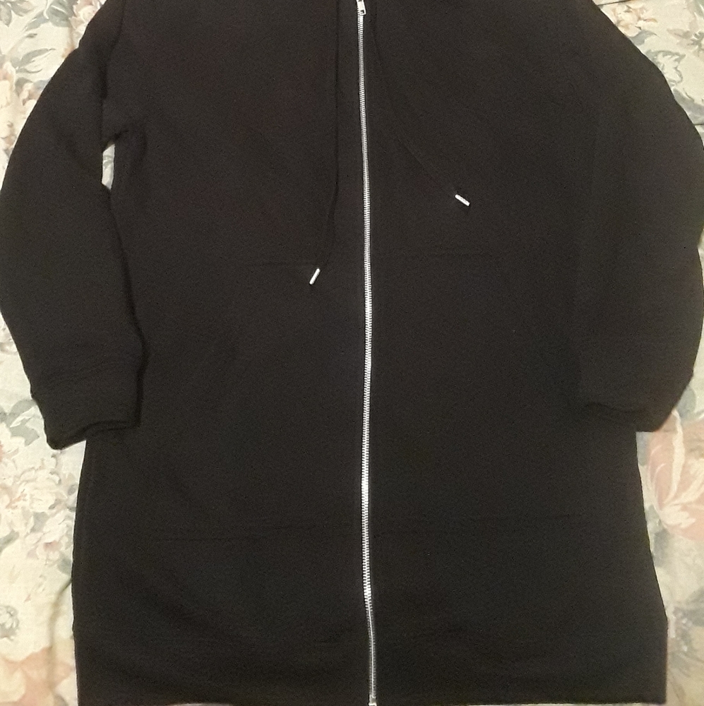 FOREVER 21 LONG LINE HODDIE